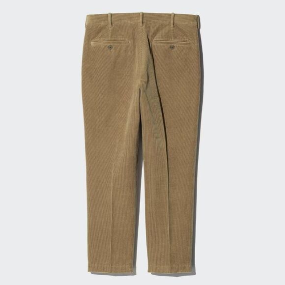 Uniqlo Corduroy Smart Ankle Pants Men's Medium Unisex Preppy Academia Grandpa - Picture 4 of 16